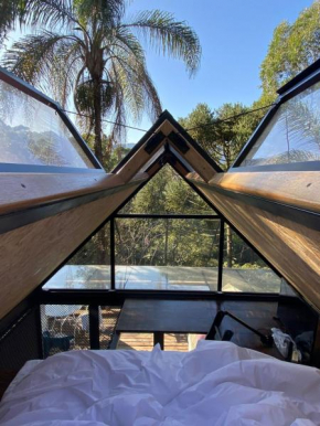 Tinyhouse com lareira a 20 min de Campos do Jordao